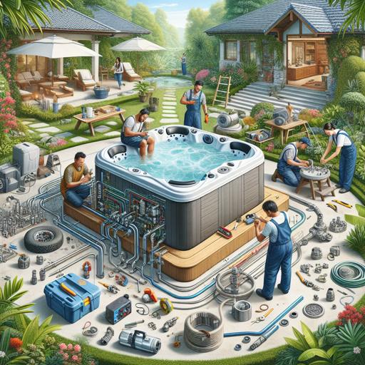 Aspekty techniczne i instalacyjne jacuzzi ogrodowego